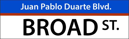 juan-pablo-duarte-broad-st-sign